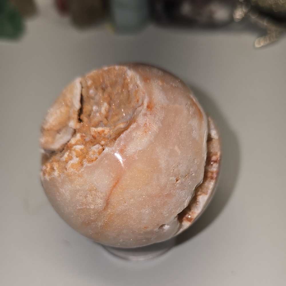 Red Lace Jasper Sphere